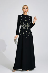Kuiper Black Diamond Maxi Dress