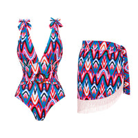 Ozzy Printed Swimsuit Set