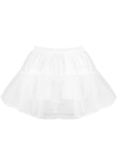 Renaud Strapless Corset Floral A Line Velvet Mini Dress In Black White