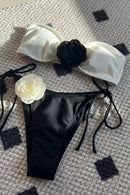 Aerona White Rose Bikini