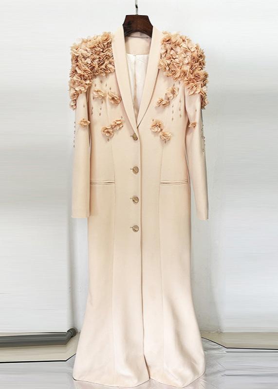 Jelia Long Sleeve Flower Maxi Dress