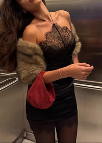 Jyxondra Halterneck Corset Lace Midi Dress