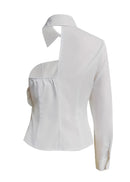Chantal Flower Cutout Top
