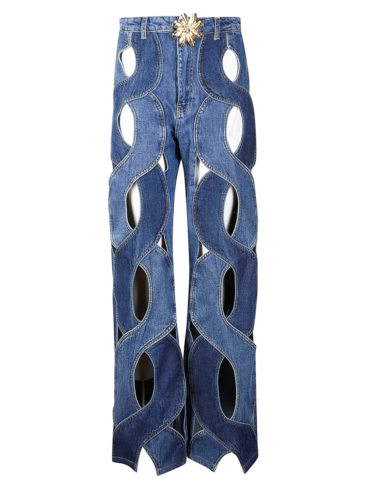 Meryl Cutout Denim Pants