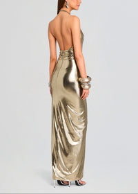 Bauer Backless Maxi Dress