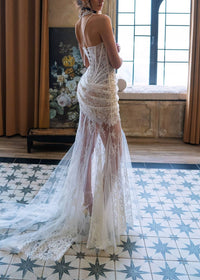 Shiva Strapless Lace Corset Dress Set