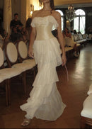 Koper Corseted Chiffon Maxi Dress Two-Piece Set