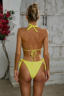 Bhavna Diamond Bikini In Yellow