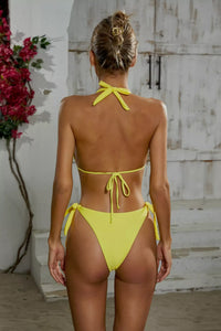 Bhavna Diamond Bikini In Yellow