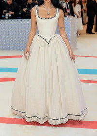 Vyntor Princess Puffy Maxi Dress