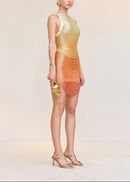 Basanti Tassel Detail Mini Dress