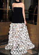 Benicio Strapless A Line Maxi Dress