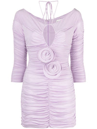 Agatha Cutout Floral Mini Dress