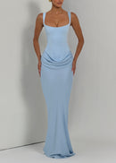 Nyrionyx Maxi Dress In Baby Blue
