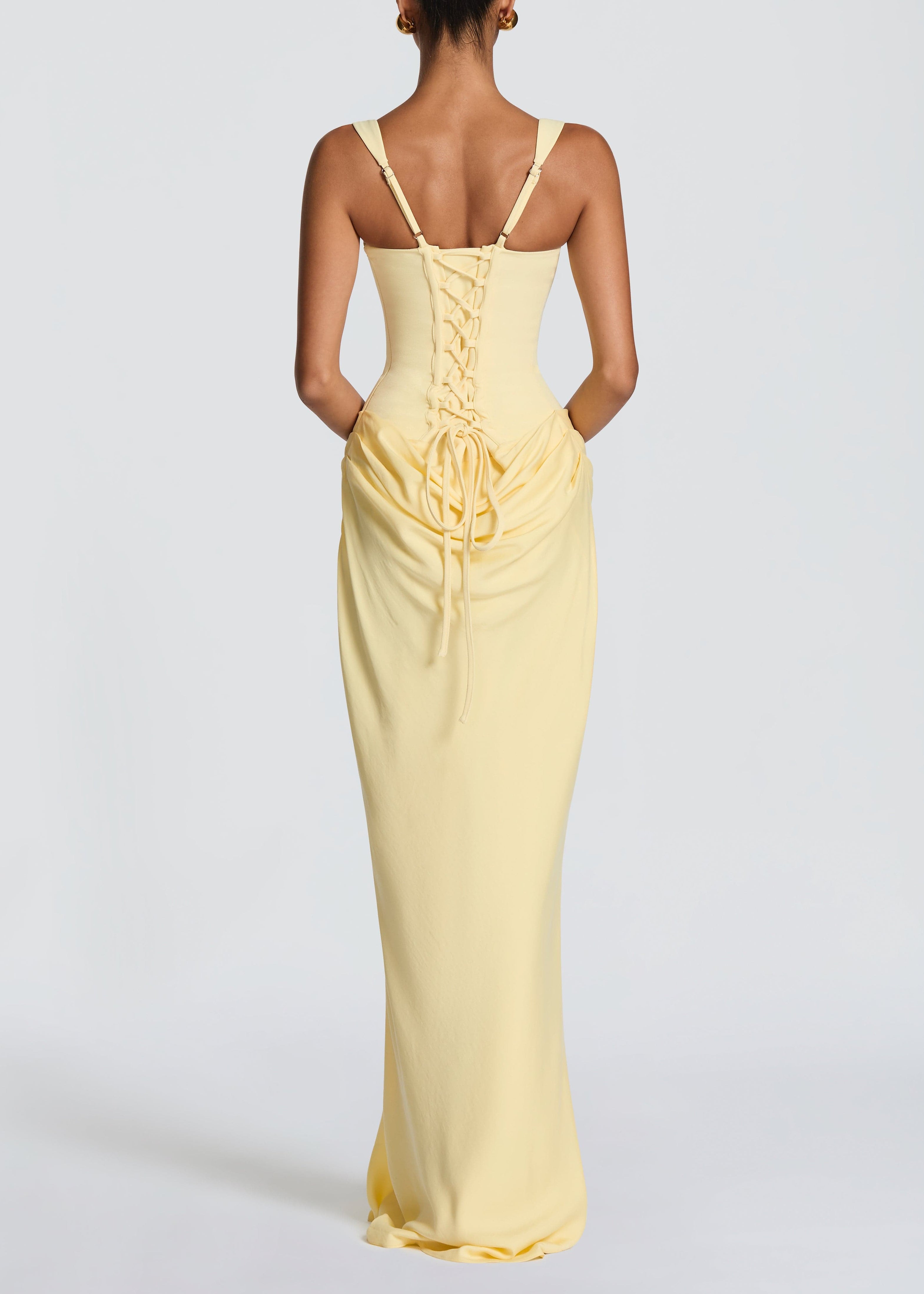 Nyrionyx Maxi Dress In Lemon