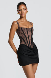 Brennor Lace Mini Dress