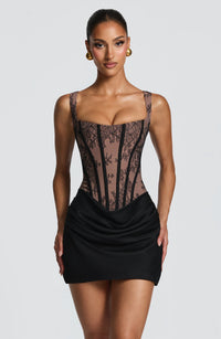 Brennor Lace Mini Dress