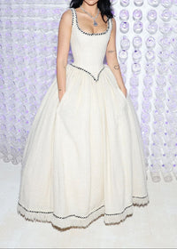 Vyntor Princess Puffy Maxi Dress