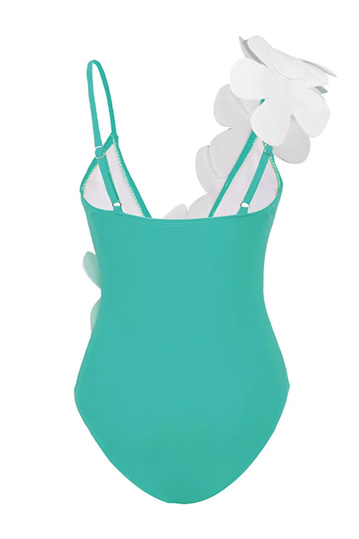 Afra Floral Beach Bikini In Green