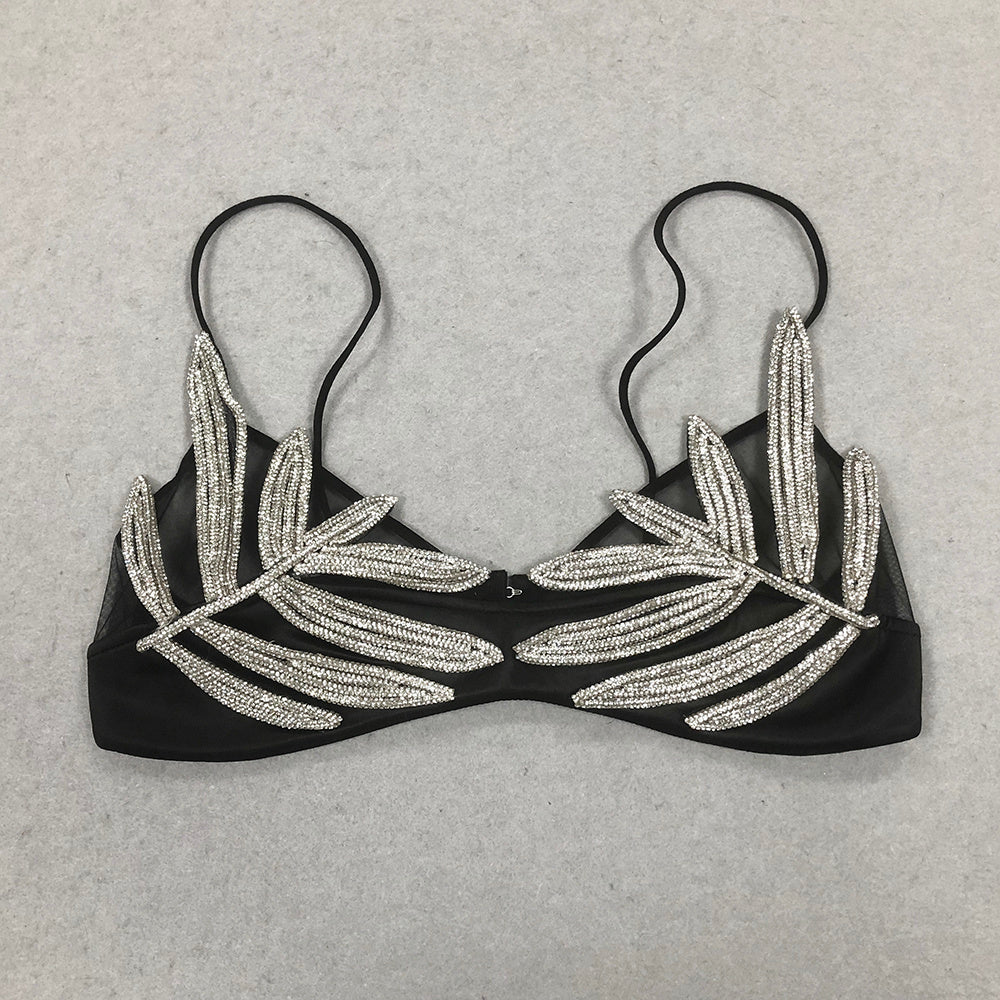 Marilee Rhinestones Top Bra