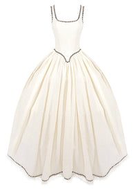 Vyntor Princess Puffy Maxi Dress