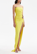 Aaron Embroidered Floral Maxi Dress