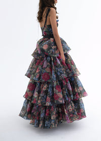 Pardes Floral Printed Skirt Set