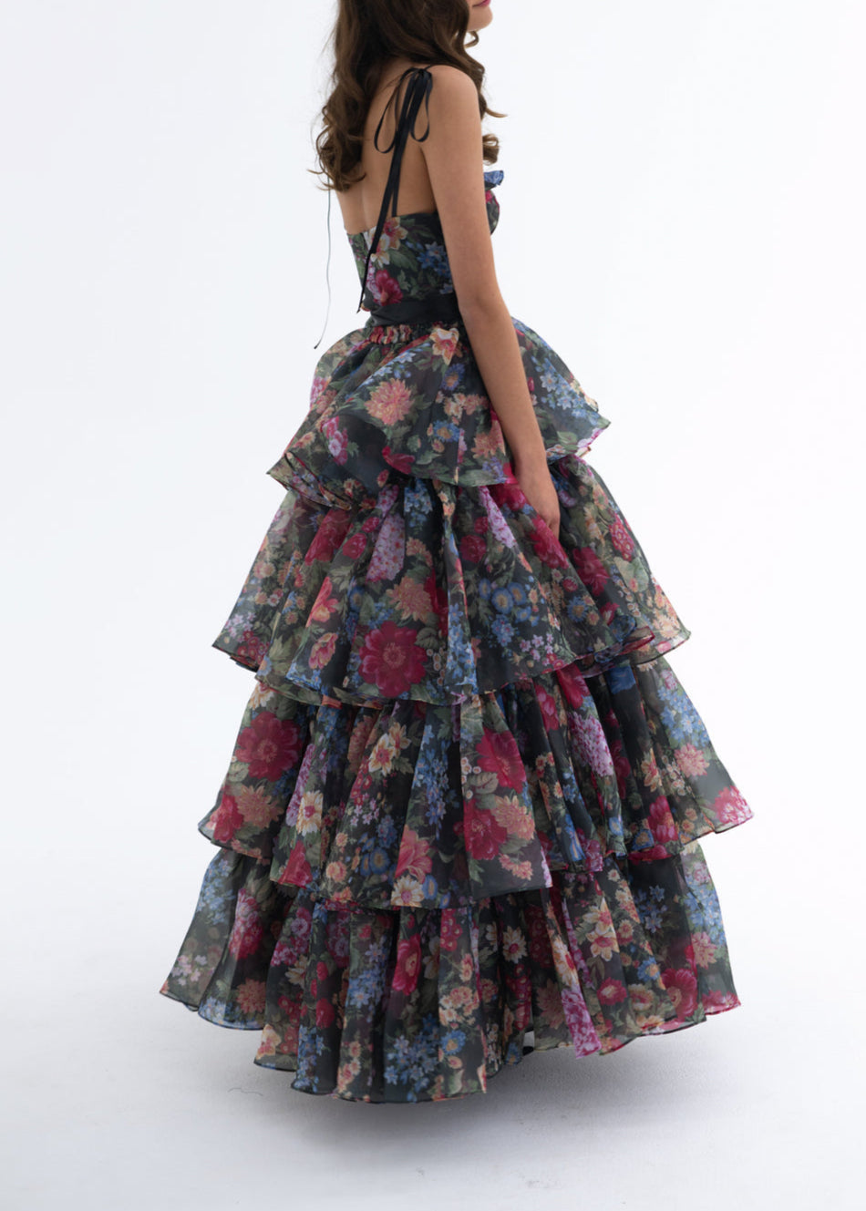 Pardes Floral Printed Skirt Set