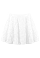 Renaud Strapless Corset Floral A Line Velvet Mini Dress In Black White