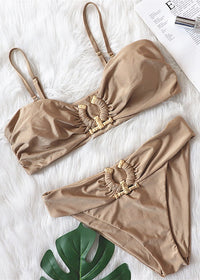 Aoife Brown Metal Bikini