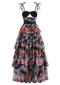 Pardes Floral Printed Skirt Set