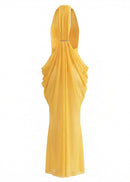 Suvactix Halter-Neck Maxi Dress