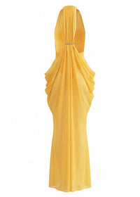 Suvactix Halter-Neck Maxi Dress