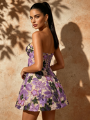 Siesen Sequin Embroidered Mini Dress