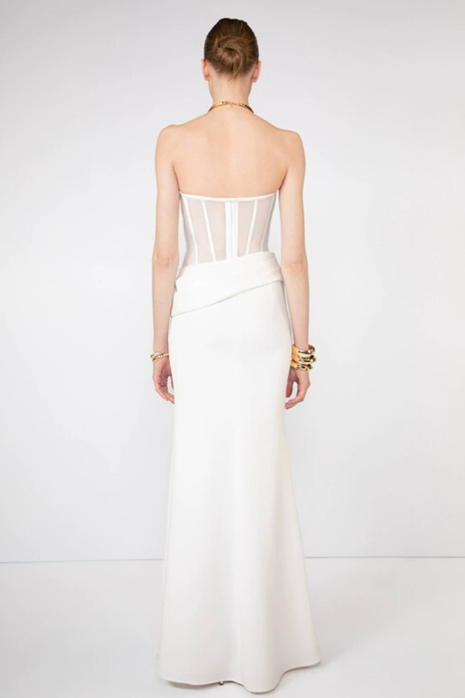 Linaeve Strapless Corset Two-Piece Set