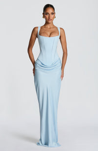Nyrionyx Maxi Dress In Baby Blue