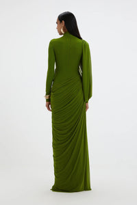 Loryxel Maxi Dress In Green