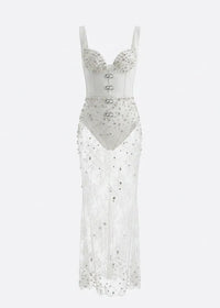 Loxven Embellished Maxi Dress