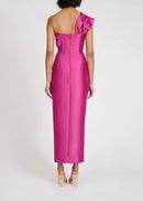 Merovin One-Shoulder Bandage Maxi Dress
