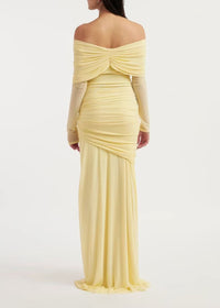 Adrienne Maxi Dress In Yellow