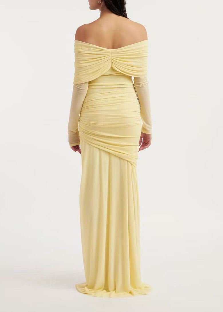 Adrienne Maxi Dress In Yellow