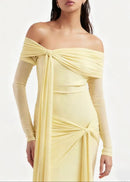 Adrienne Maxi Dress In Yellow