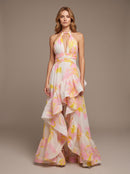 Ulanne Floral Ruffle Maxi Dress