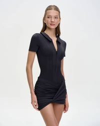 Zavelyn Bodysuit In Black