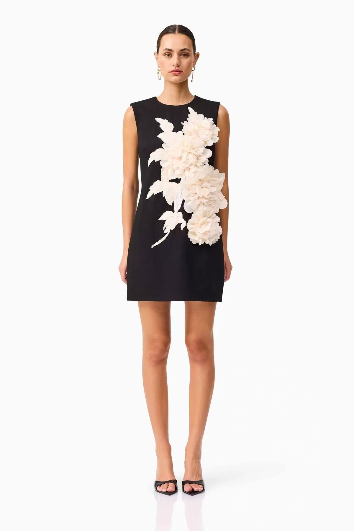 Drynex Red Floral Midi Dress