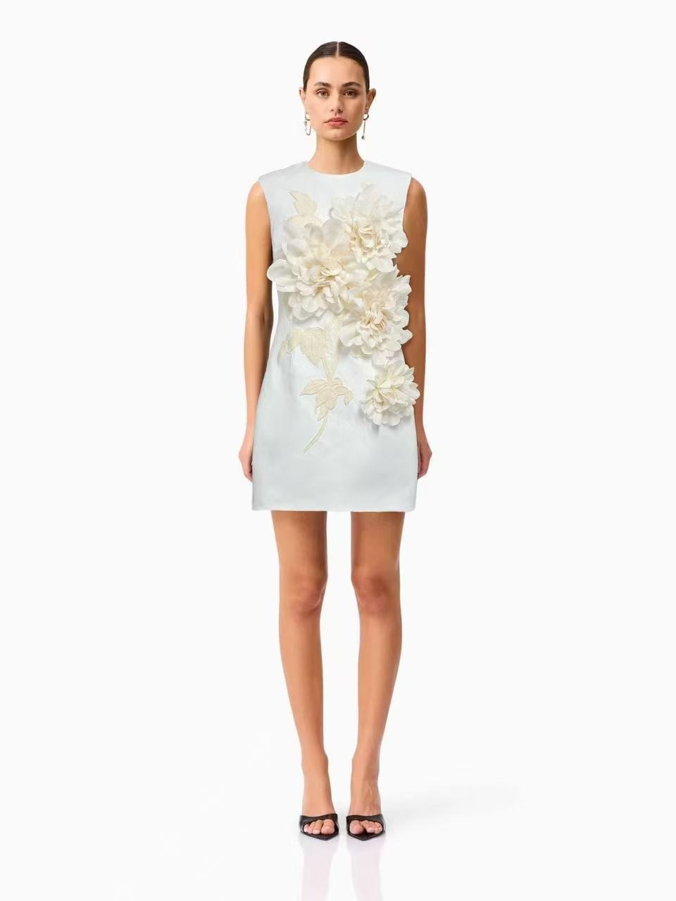 Drynex Red Floral Midi Dress