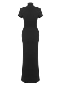 Thalvex Short Sleeve Maxi Dress