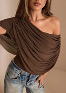 Sedutix Draped Mesh Bodysuit