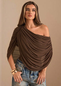 Sedutix Draped Mesh Bodysuit