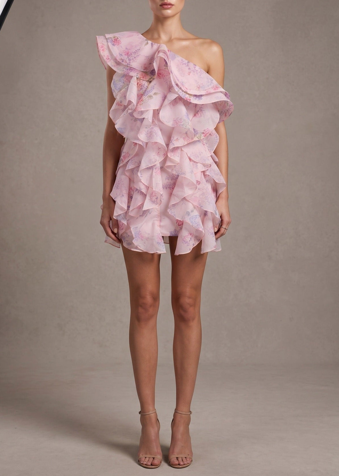 Grixel One Shoulder Mini Dress
